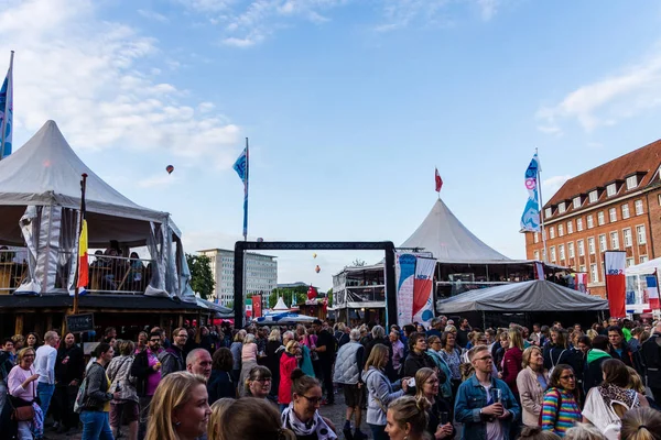 Kiel Deutschland Juni 2019 Kiel Singt Kiels Größter Chor — Stockfoto