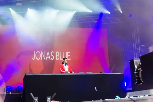 Kiel Tyskland Juni 2019 Jonas Blue Uppträder Hoernstage — Stockfoto