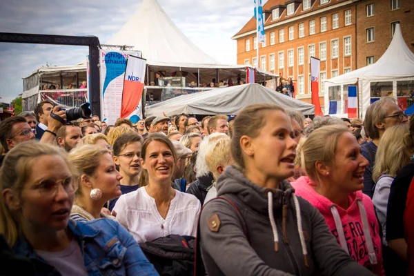 Kiel Tyskland Juni 2019 Kiel Sjunger Kiels Största Kör Soundcheck — Stockfoto