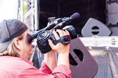 Kiel, Almanya - 24 Haziran 2019: Netflix belgeseli 