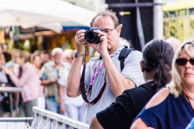 Kiel, Almanya - 24 Haziran 2019: Netflix belgeseli 