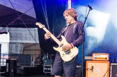 Kiel, Almanya - 24 Haziran 2019: The Band 