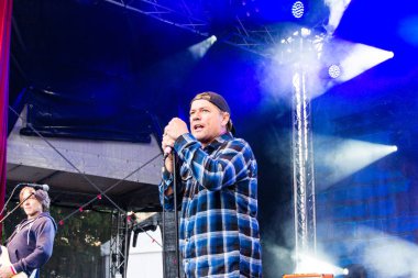 Kiel, Almanya - 24 Haziran 2019: The Band 