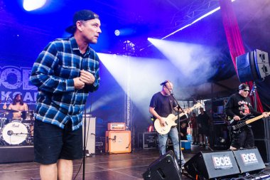 Kiel, Almanya - 24 Haziran 2019: The Band 