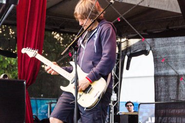 Kiel, Almanya - 24 Haziran 2019: The Band 