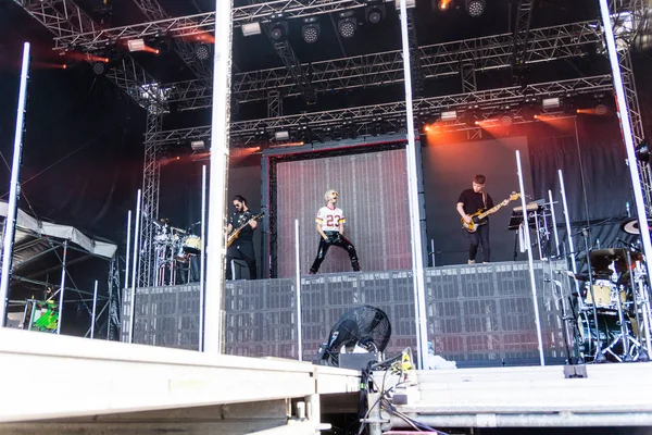 Kiel Germany June 28Th 2019 Band Tokio Hotel Performing Hrn — стоковое фото