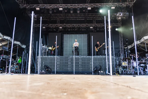 Kiel Germania Giugno 2019 Band Tokio Hotel Esibisce Sul Palco — Foto Stock