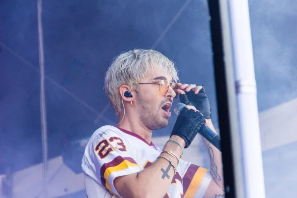 Kiel Germany June 28Th 2019 Band Tokio Hotel Performing Hrn — стоковое фото