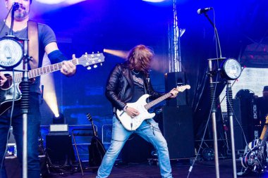 Kiel, Almanya - 28 Haziran 2019: The Berlin Band 