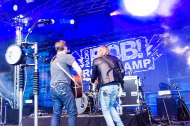 Kiel, Almanya - 28 Haziran 2019: The Berlin Band 