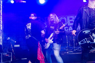 Kiel, Almanya - 28 Haziran 2019: The Berlin Band 