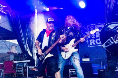 Kiel, Almanya - 28 Haziran 2019: The Berlin Band 