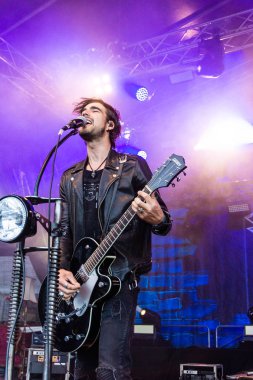 Kiel, Almanya - 28 Haziran 2019: The Berlin Band 