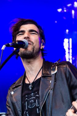 Kiel, Almanya - 28 Haziran 2019: The Berlin Band 