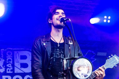 Kiel, Almanya - 28 Haziran 2019: The Berlin Band 