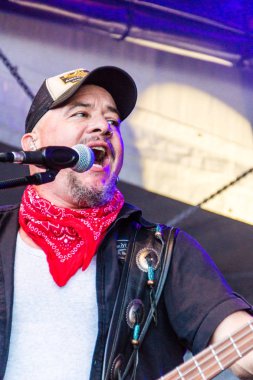 Kiel, Almanya - 28 Haziran 2019: The Berlin Band 