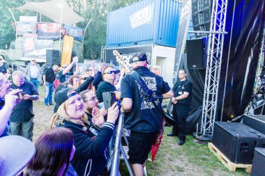 Kiel, Almanya - 28 Haziran 2019: The Berlin Band 