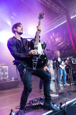 Kiel, Almanya - 28 Haziran 2019: The Berlin Band 