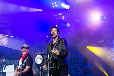 Kiel, Almanya - 28 Haziran 2019: The Berlin Band 