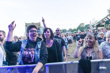 Kiel, Almanya - 28 Haziran 2019: The Berlin Band 