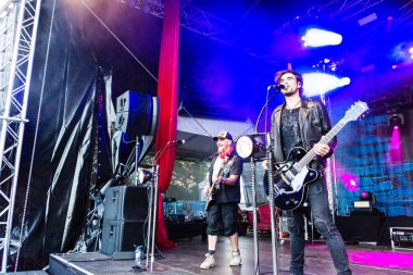 Kiel, Almanya - 28 Haziran 2019: The Berlin Band 