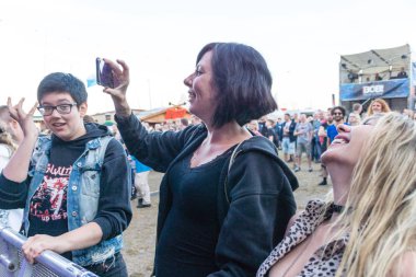 Kiel, Almanya - 28 Haziran 2019: The Berlin Band 