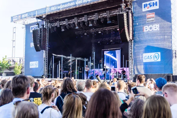 Kiel Németország 2019 Június Band Tokio Hotel Hrn Színpadán Lép — Stock Fotó