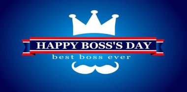 mutlu patronun gün illüstrasyon arka plan, poster ya da web afiş