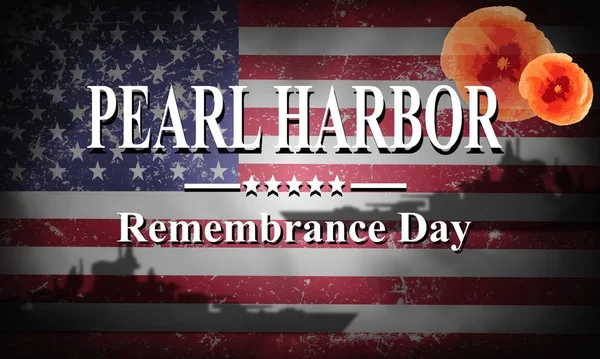 Pearl Harbor Remembrance Background — Stock Photo, Image