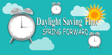 Yaz saati uygulaması için bir arka plan resmi