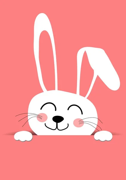 复活节兔子 复活节小兔子 — 图库矢量图片