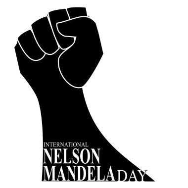 Uluslararası Nelson Mandela Günü, illüstrasyon, afiş veya poster