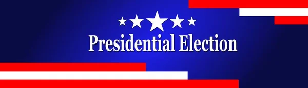 Vote Elecciones Presidenciales 2020 Usa — Vector de stock