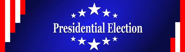 Vote Elecciones Presidenciales 2020 Usa — Vector de stock