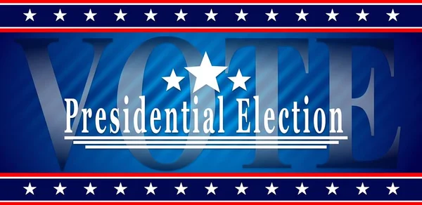 Vote Elecciones Presidenciales 2020 Usa — Vector de stock