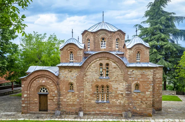 Mosteiro de Saint Pantelejmon, Nerezi, Skopje, Macedónia do Norte — Fotografia de Stock