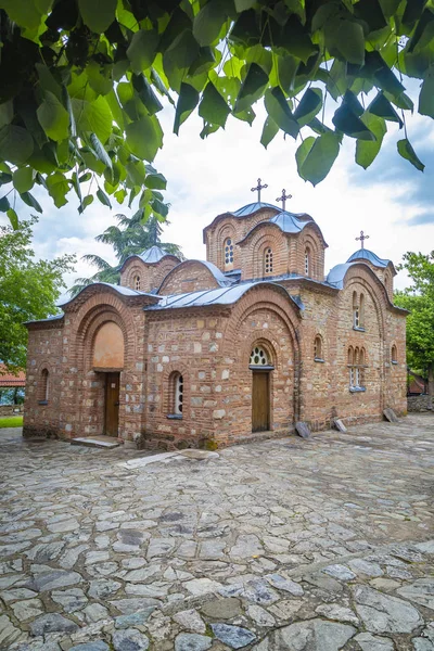 Monasterio de San Pantelejón, Nerezi, Skopje, Macedonia del Norte — Foto de Stock