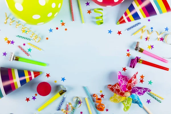 Concept Birthday Party Birthday Accessories — Stock Photo, Image