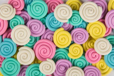 Renkli plastiğin. Renk plastiklerinin arkaplanı