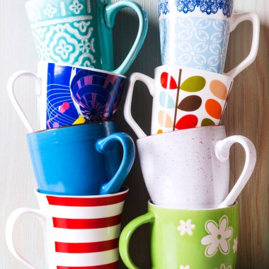 konsept doğum günü partisi mavi üzerine