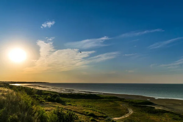 Beautiful Sunset Sea Shore — Stock Photo, Image