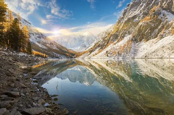 Altai bergen — Stockfoto