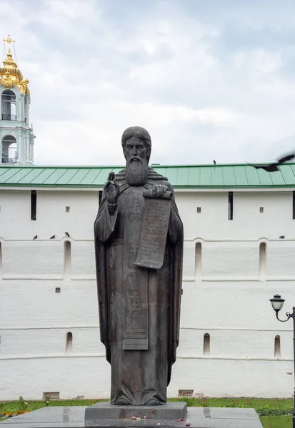 bir kilise ile güzel altın domes.2018.architecture Sergiev Posad 2018.Sergiev Posad, şehir anıtlar.