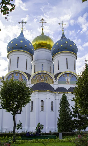 mimari Sergiev Posad 2018.Sergiev Posad, Trinity Sergius Lavra görünümünü. 