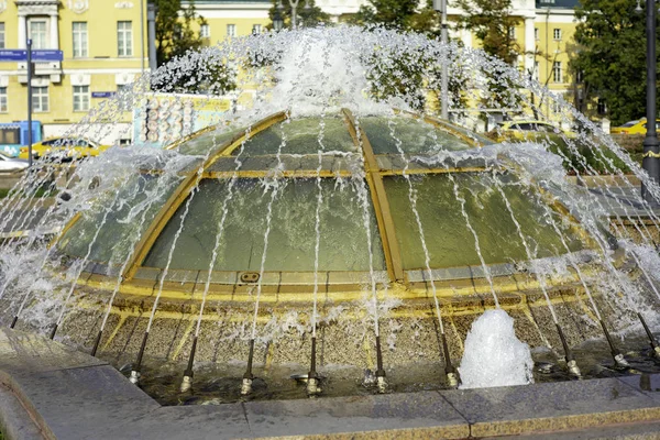 City Moscow Region Manezhnaya Square Moscow Russia — Stock Photo, Image