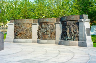 Monumen kutsal Prens Vladimir Svyatoslavich, Baptist Rusya'nın, parçası anıt