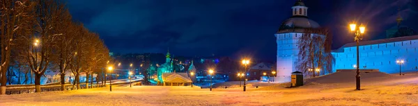 Natureza Região Moscow 2018 Paisagem Inverno Província Russa Sergiev Posad — Fotografia de Stock