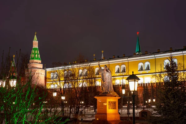 Stadt Der Moskauer Alexandergarten — Stockfoto