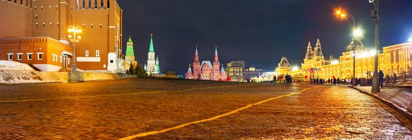 Stadt Moskau Blick Auf Den Roten Platz — Stockfoto