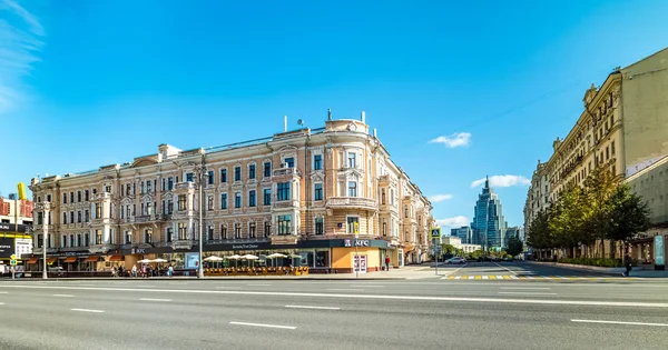 1st Tverskaya-Yamskaya street, 2s2.City the Moscow — Stock Photo, Image